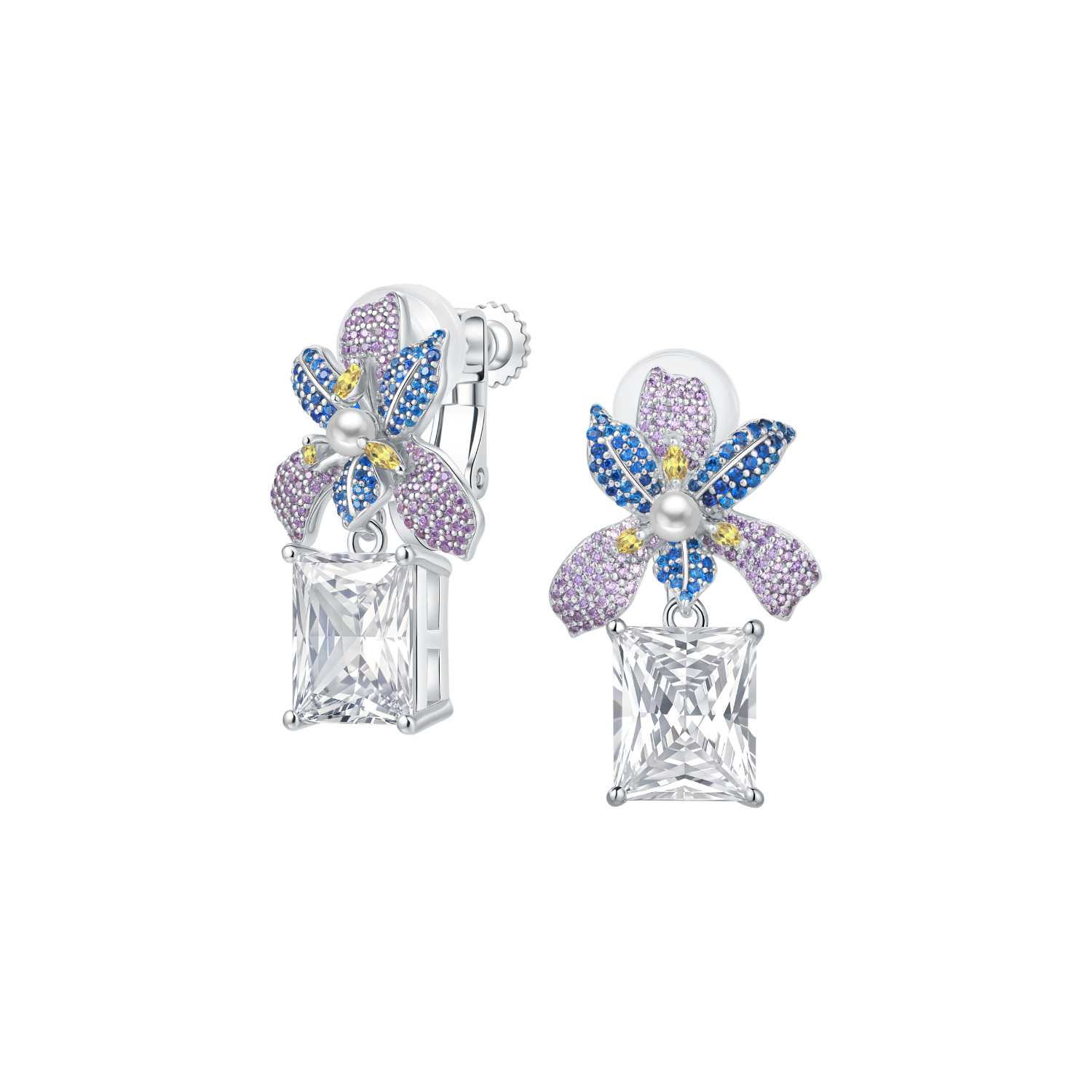 Iris Drop Earrings