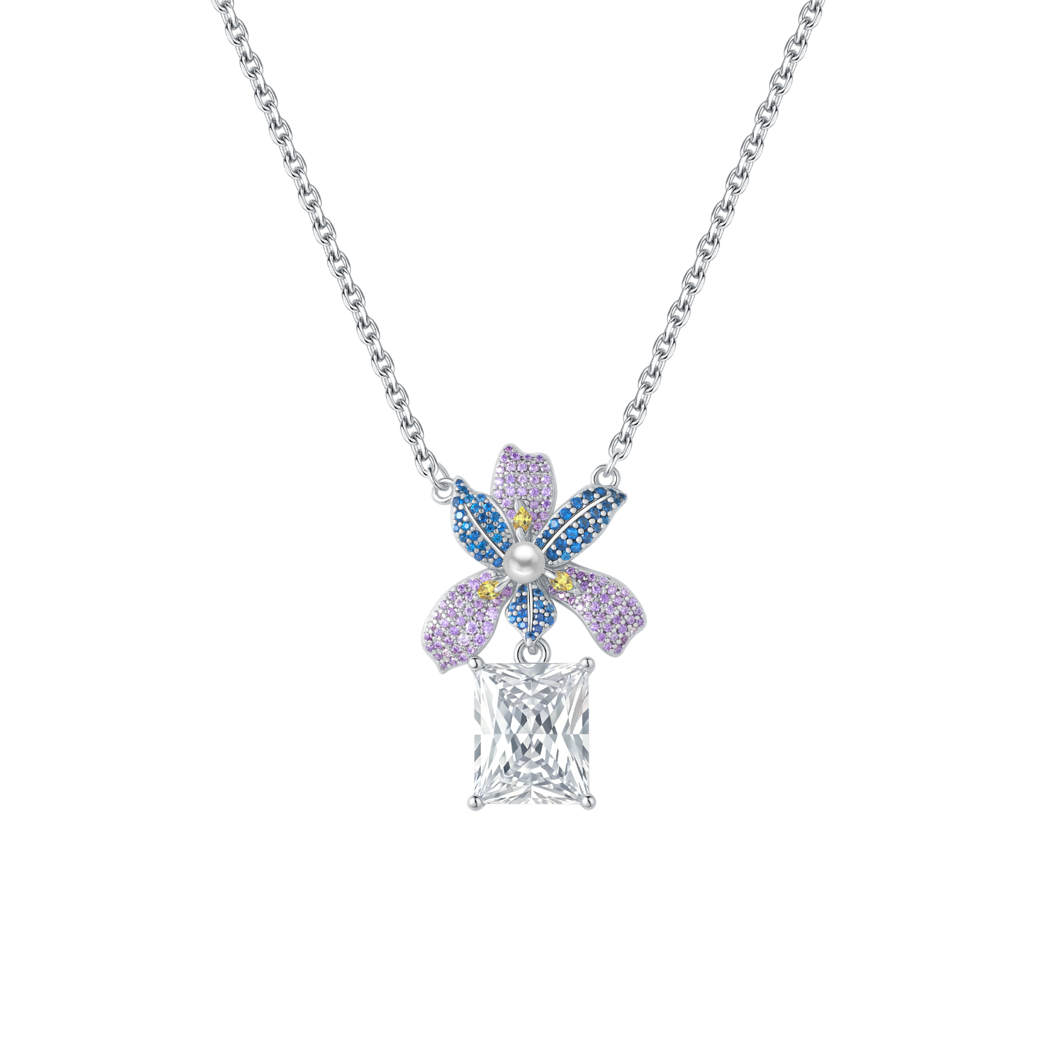 Iris Pendant Necklace