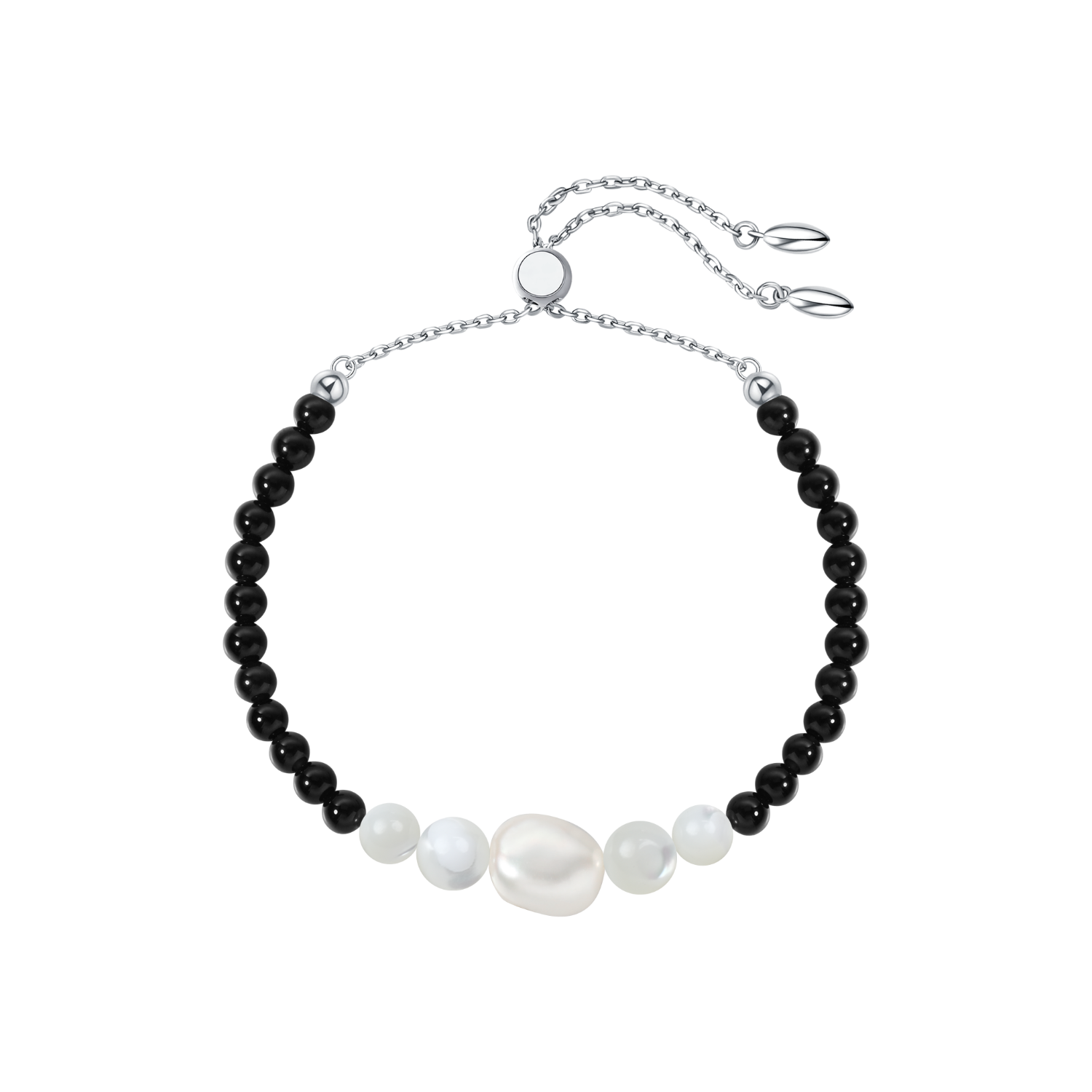 Ink Cloud Beaded Bracelet (Gradual)