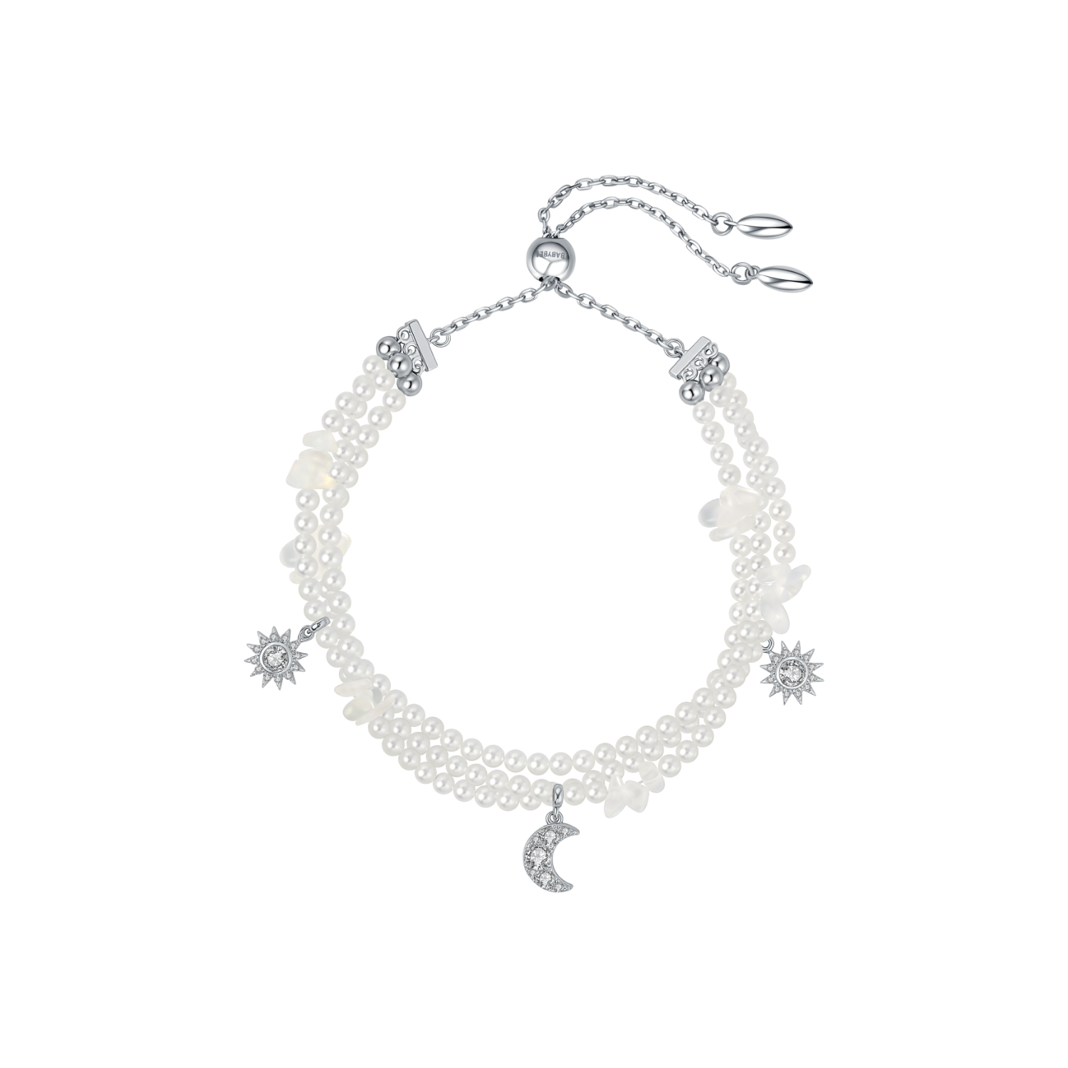 Moon Beaded Bracelet  (Soluna)
