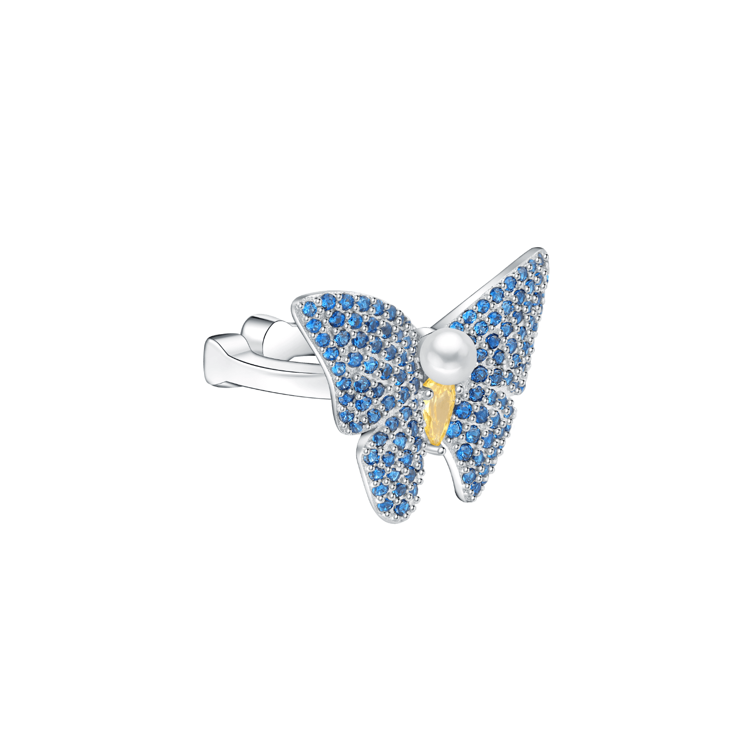 Colorful Butterfly Ear Cuff