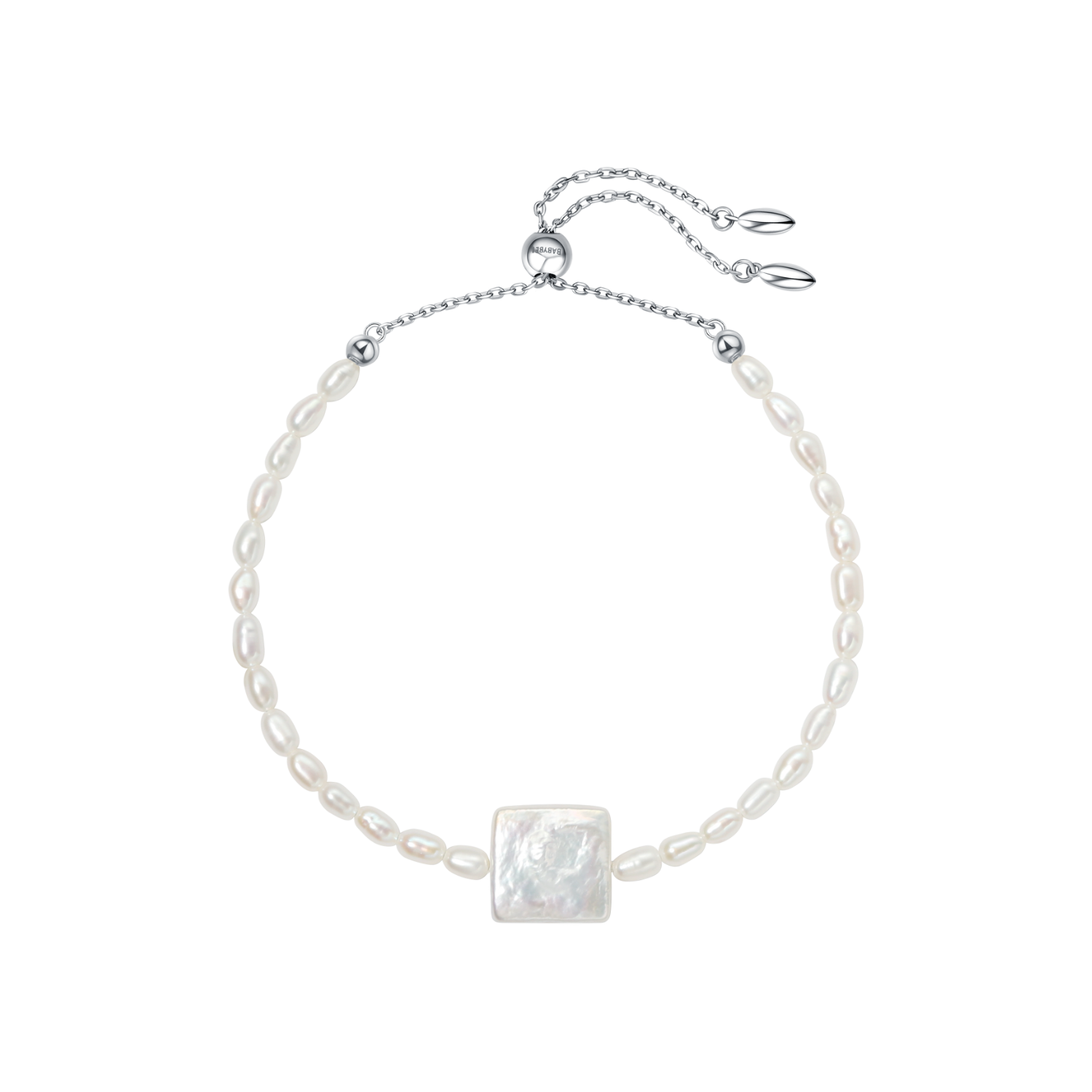 White Dew Beaded Bracelet