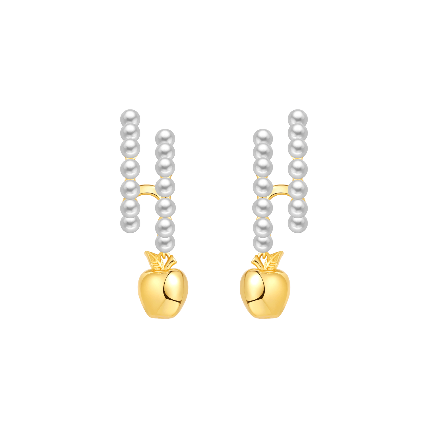 Apple Drop Earrings