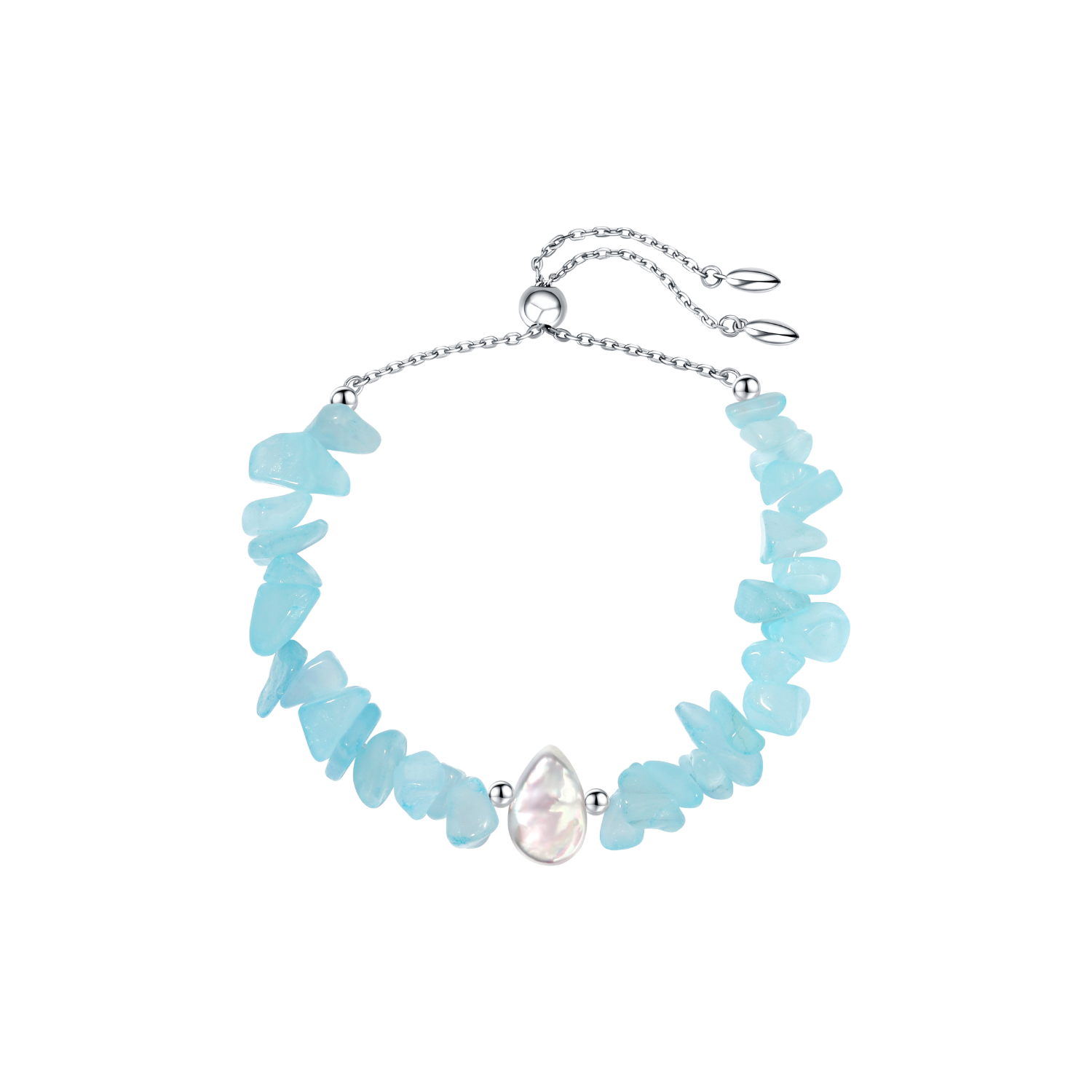 Moon Lake Beaded Bracelet (Drop)