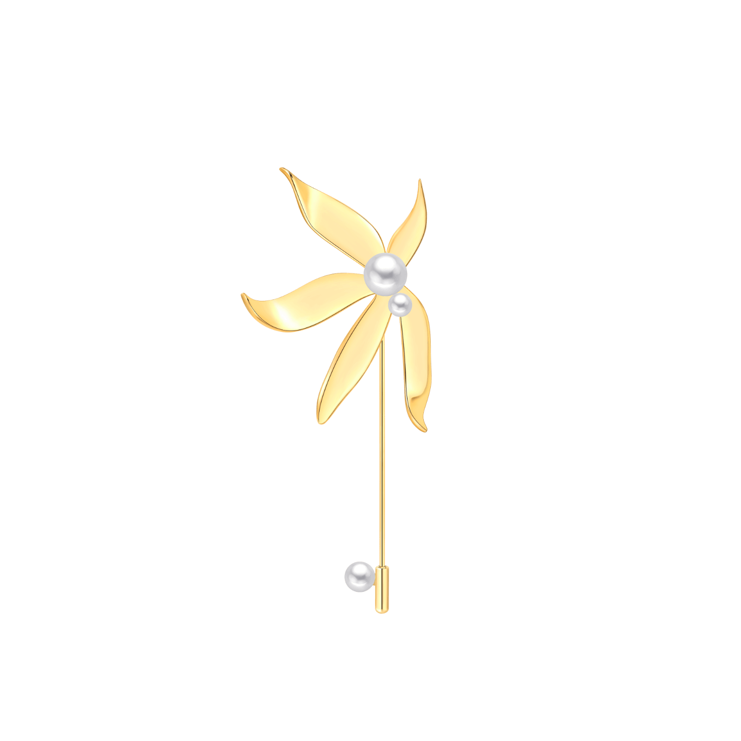 彩星花胸针