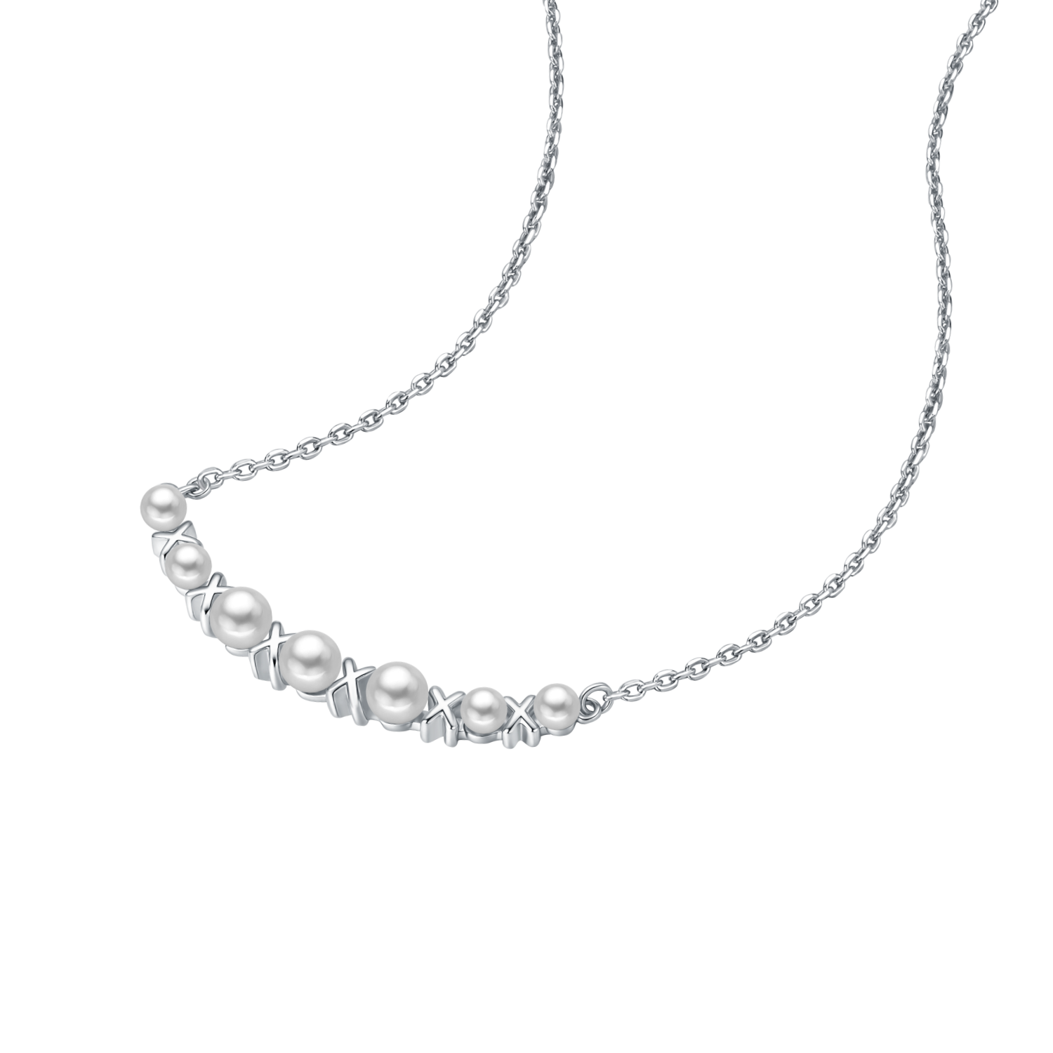 Scissor Rock Pendant Necklace
