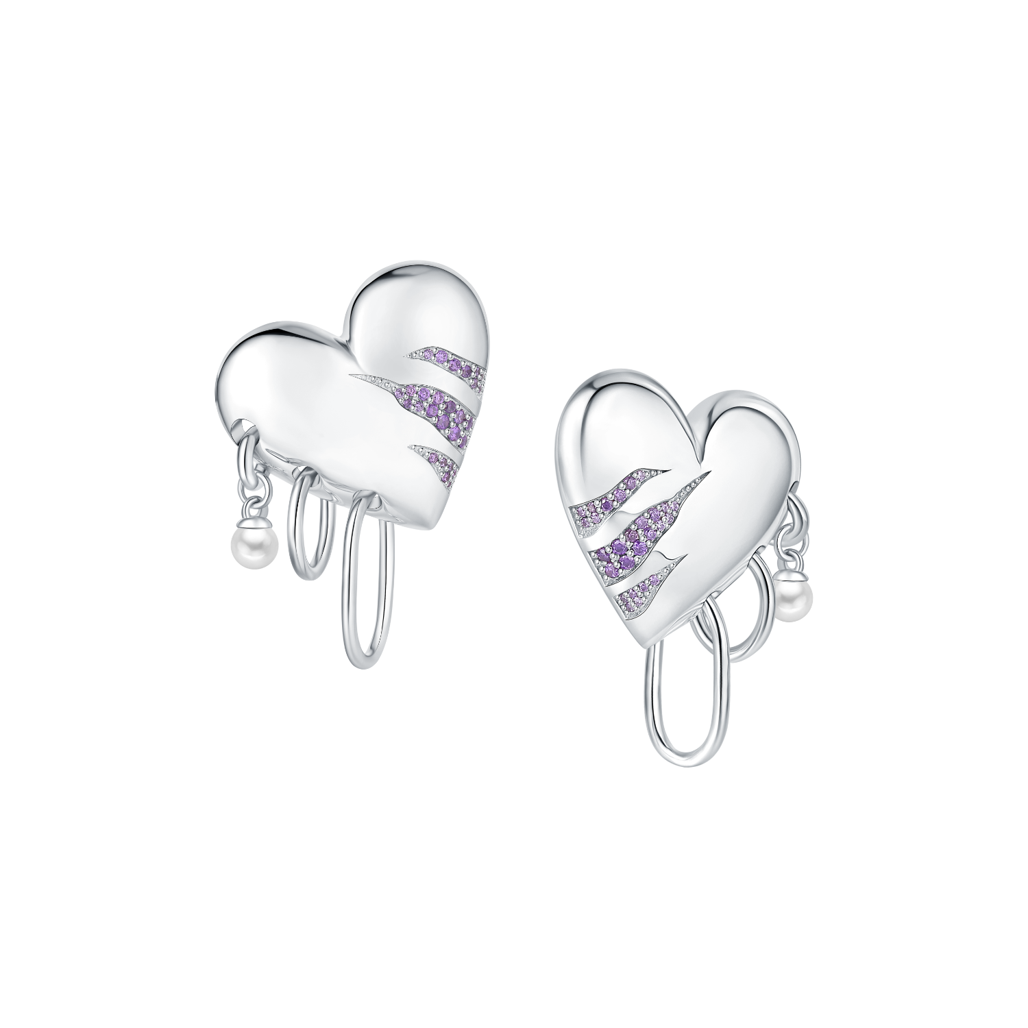 Rebellion Asymmetric Earrings