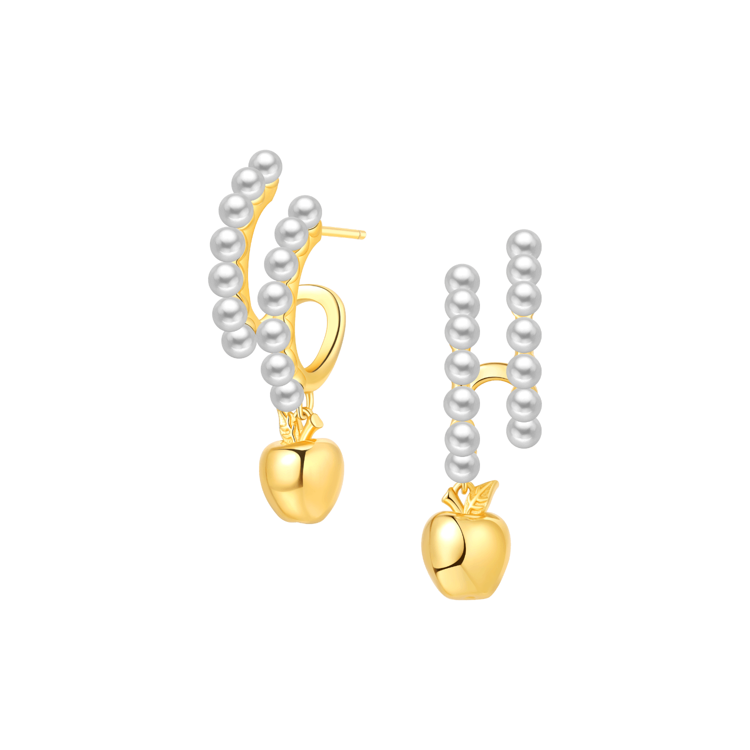 Apple Drop Earrings