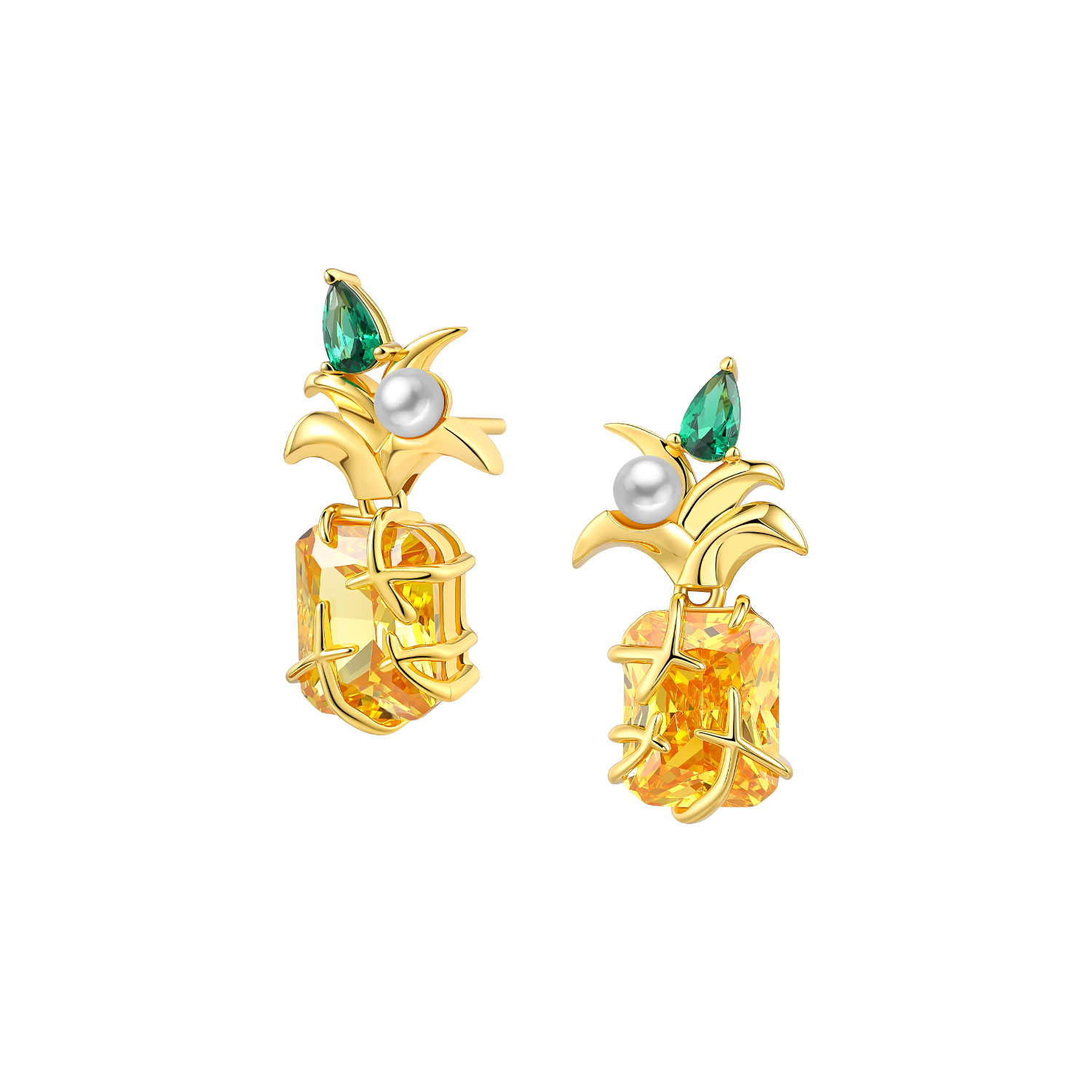 Pineapple Stud Earrings