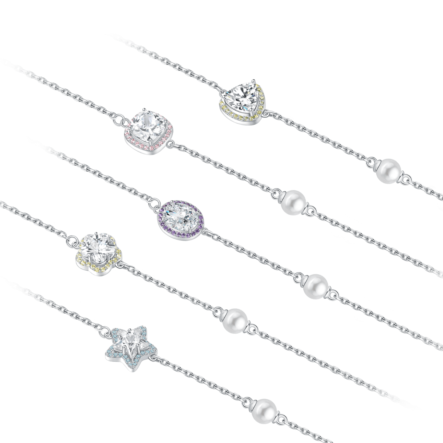 Little Jelly Pave Bracelet