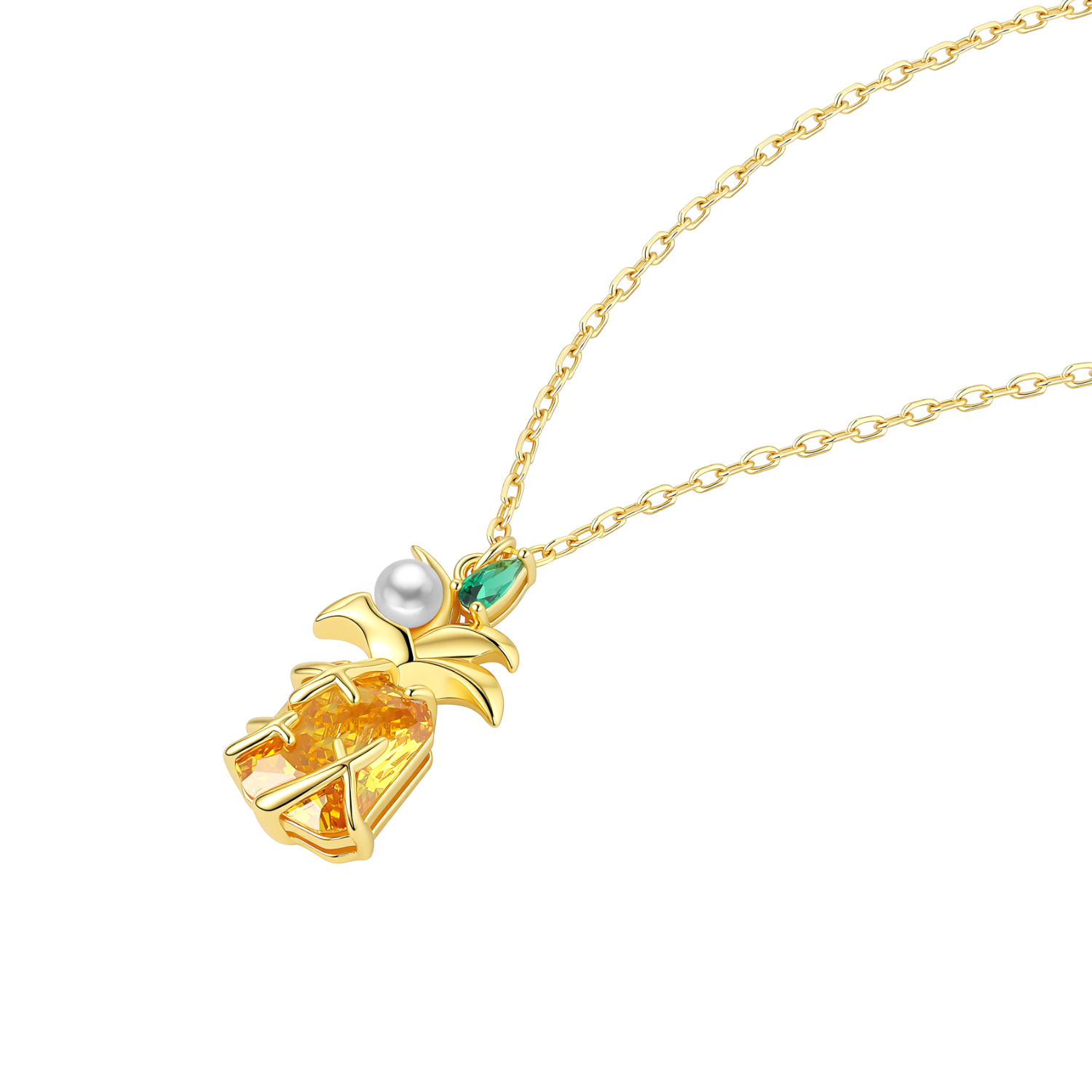 Pineapple Pendant Necklace