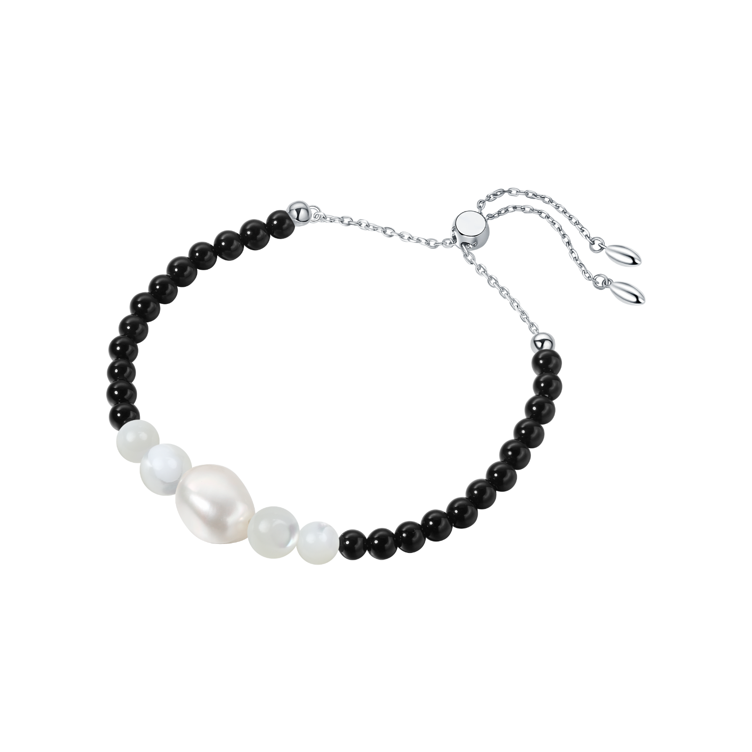 Ink Cloud Beaded Bracelet (Gradual)