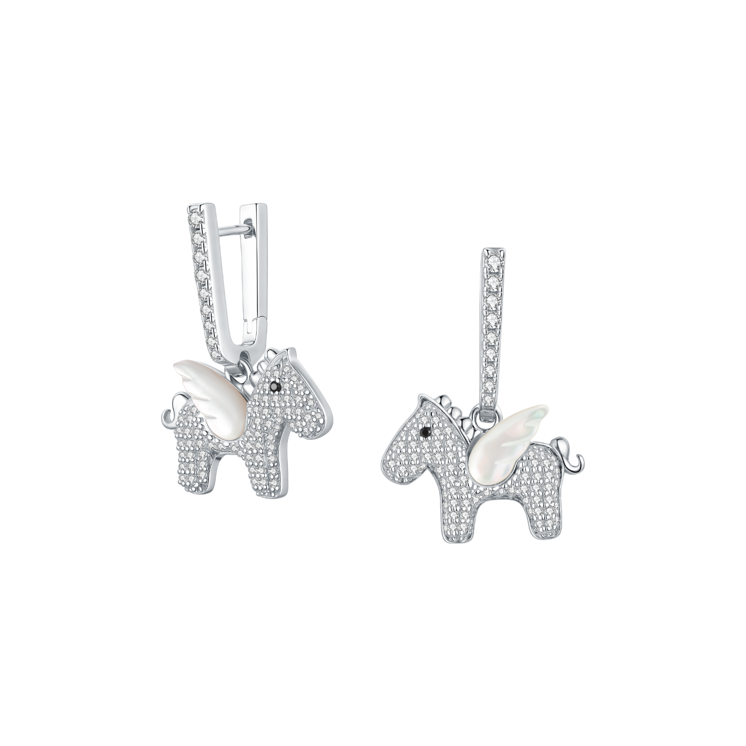 Pony Huggie Earrings