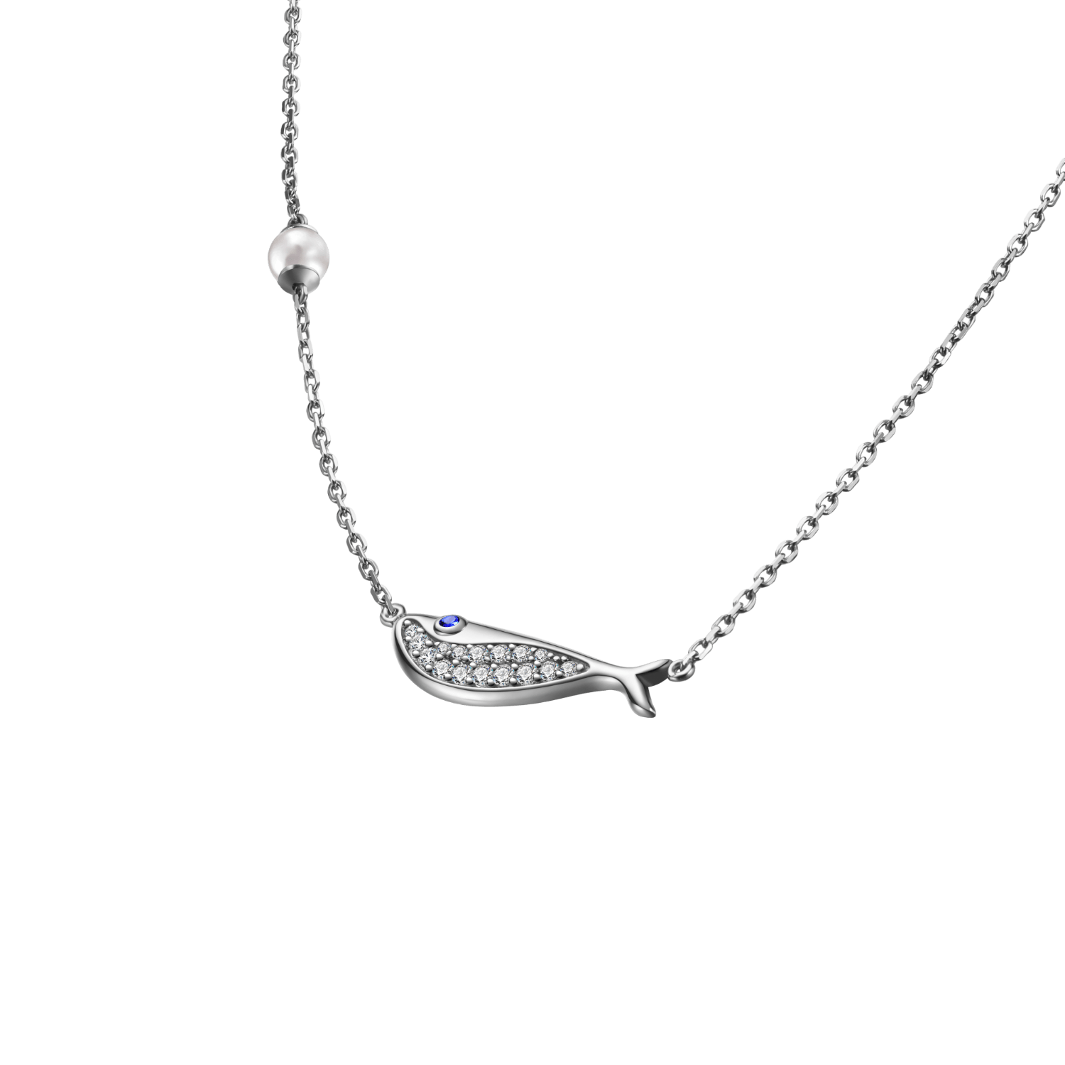 Whale Pendant Necklace