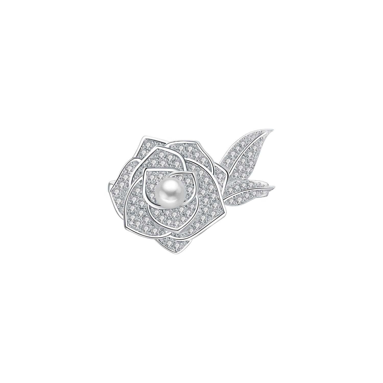 Rose Pave Ring