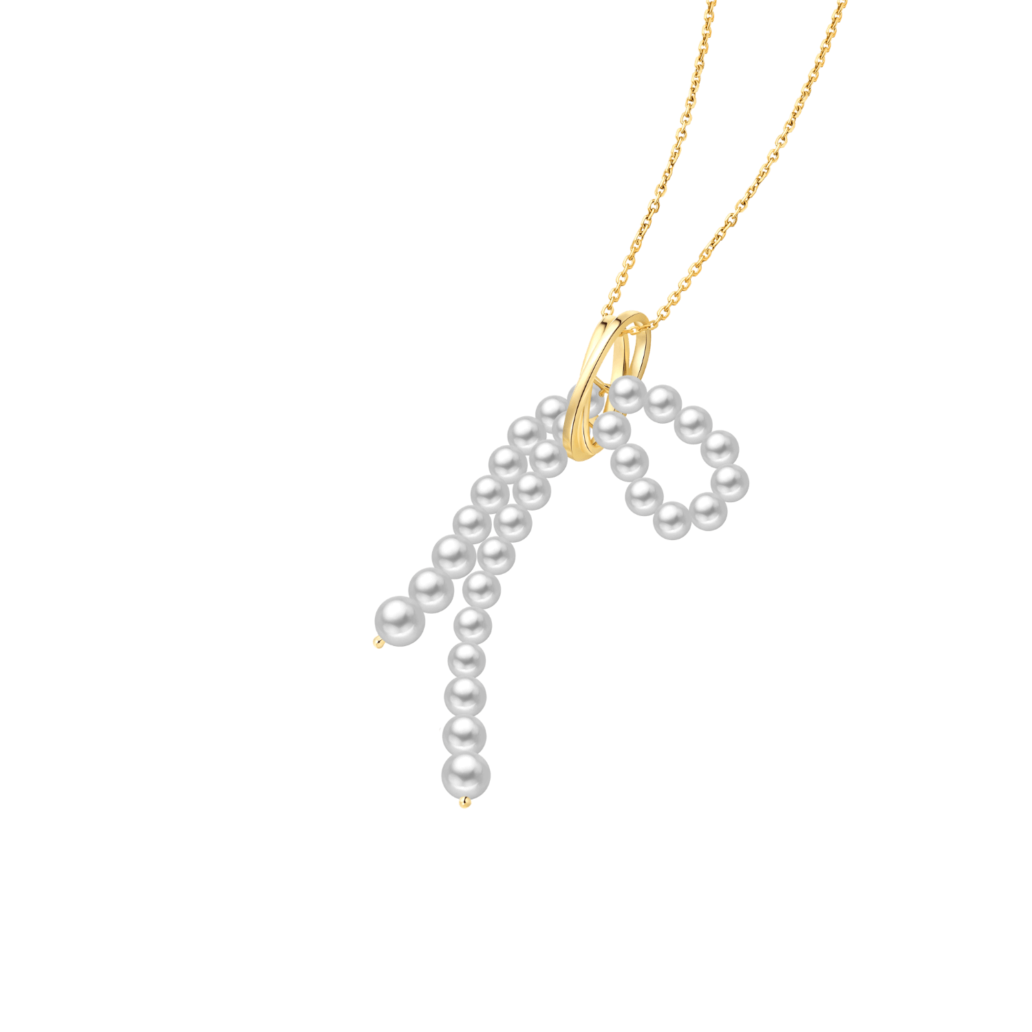 Ribbon Lariat Necklace