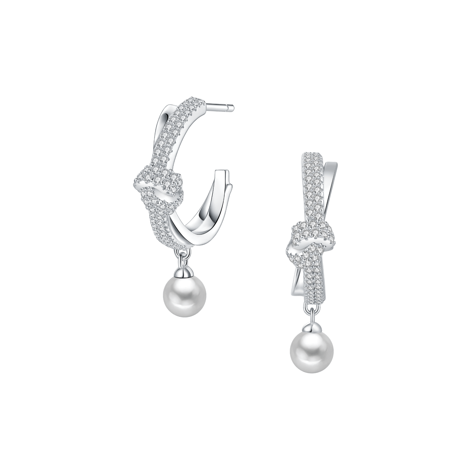 Knot Drop Earrings