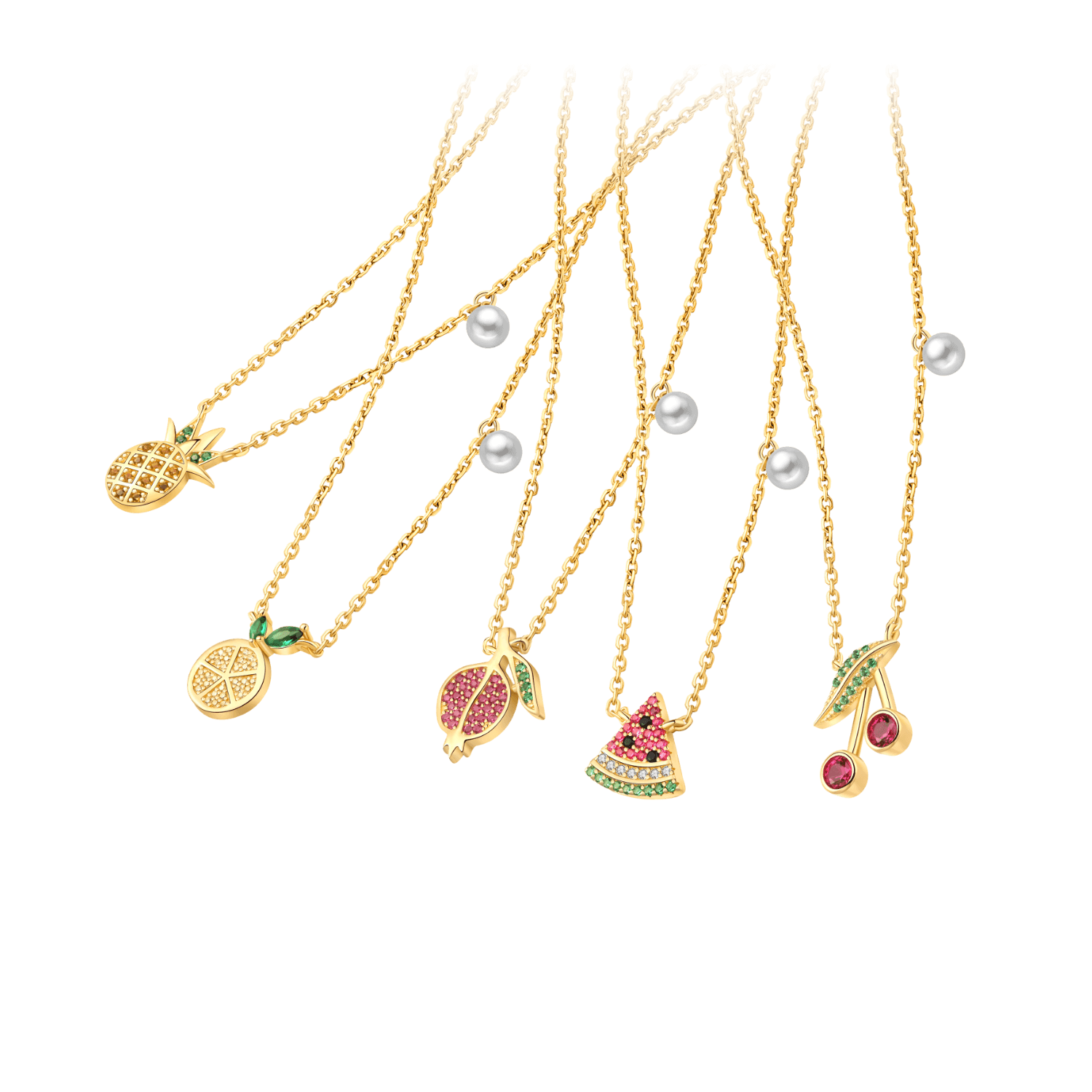Little Fruits Pendant Necklace