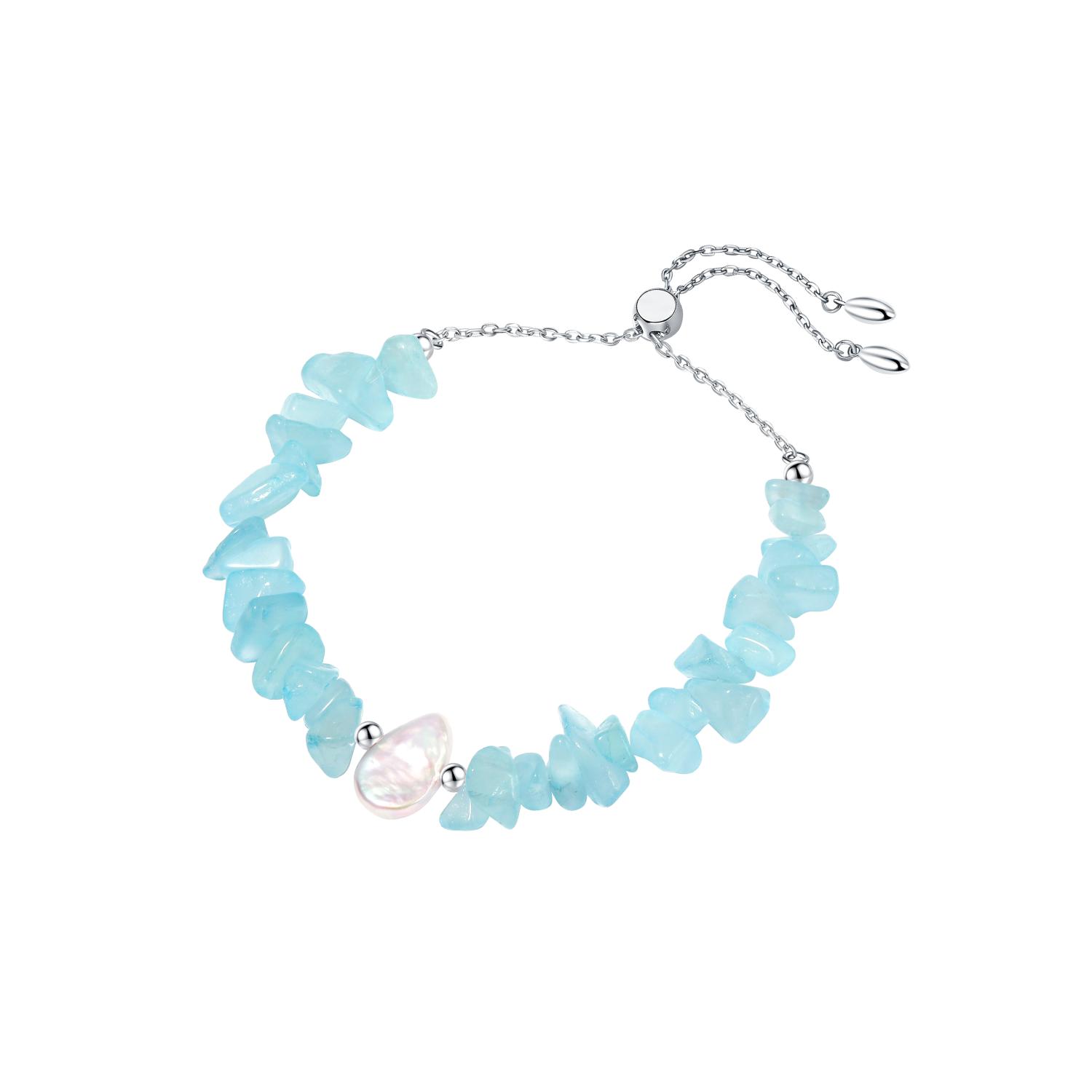 湖光秋月手链（水滴）