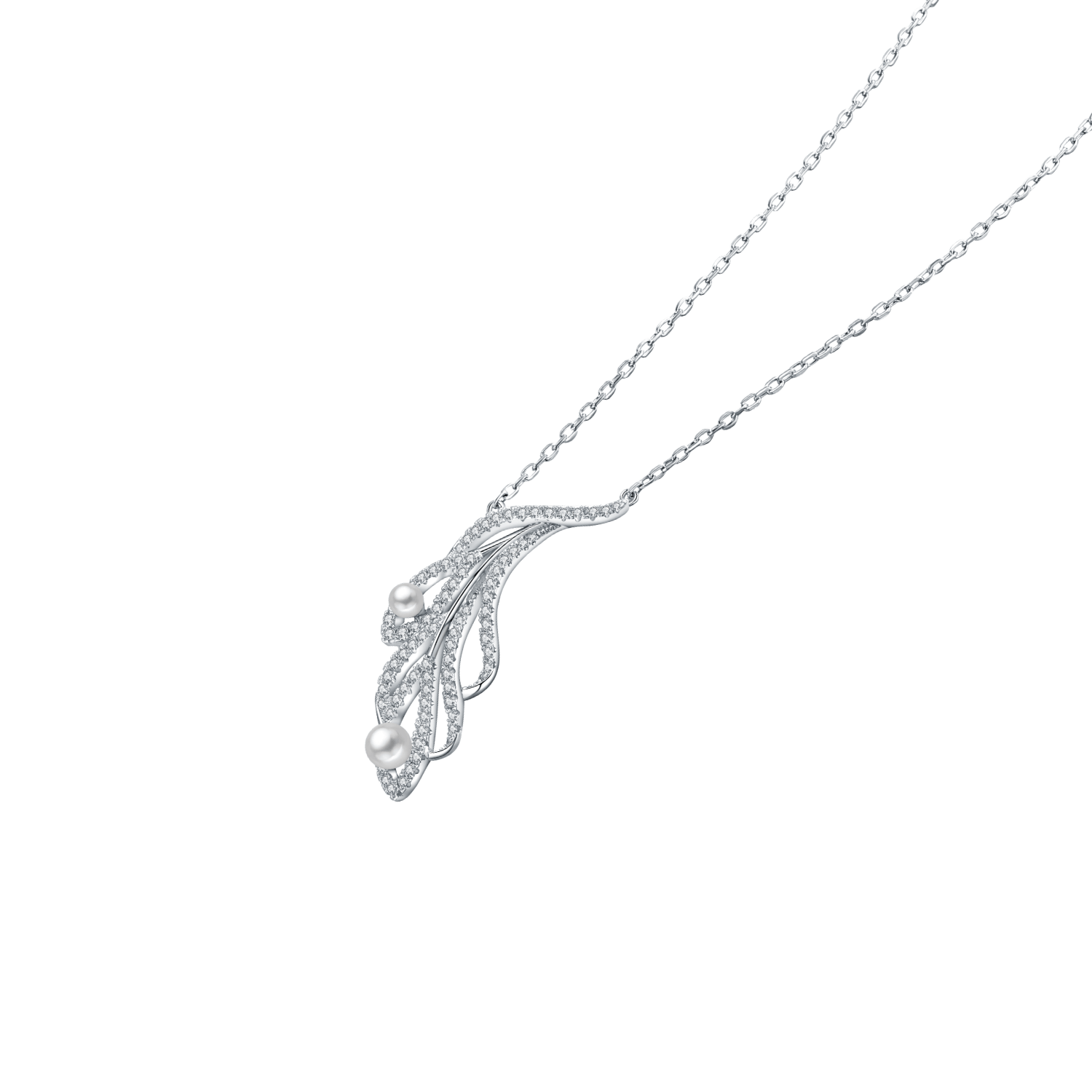 Peacock Feather Pendant Necklace