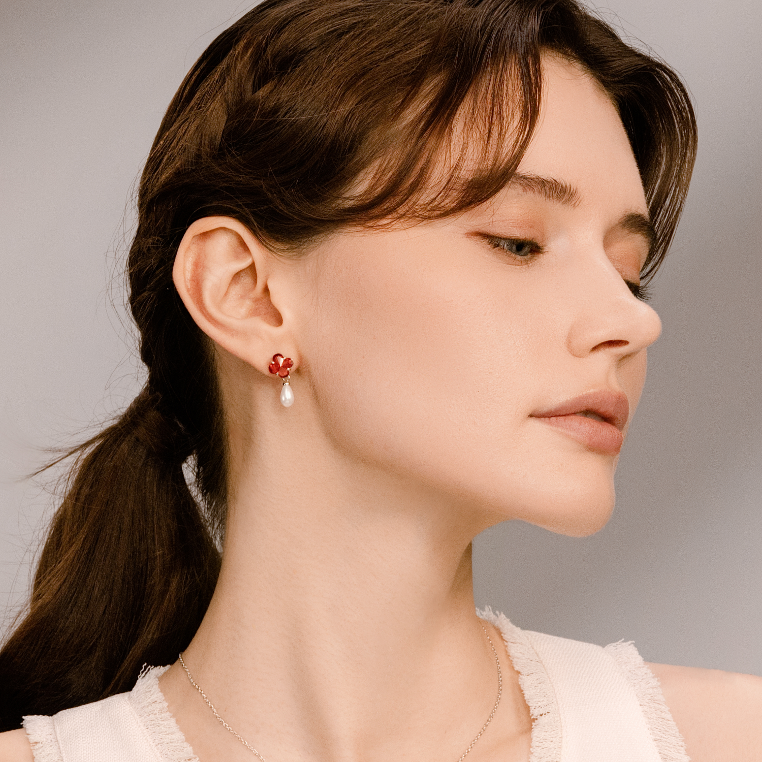 Lucky Clover Drop Earrings