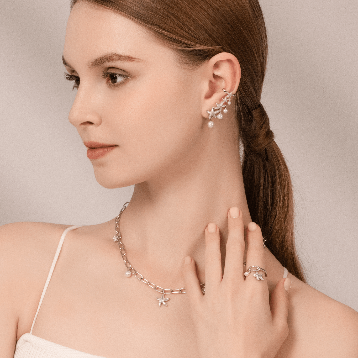 Starfish Ear Cuff