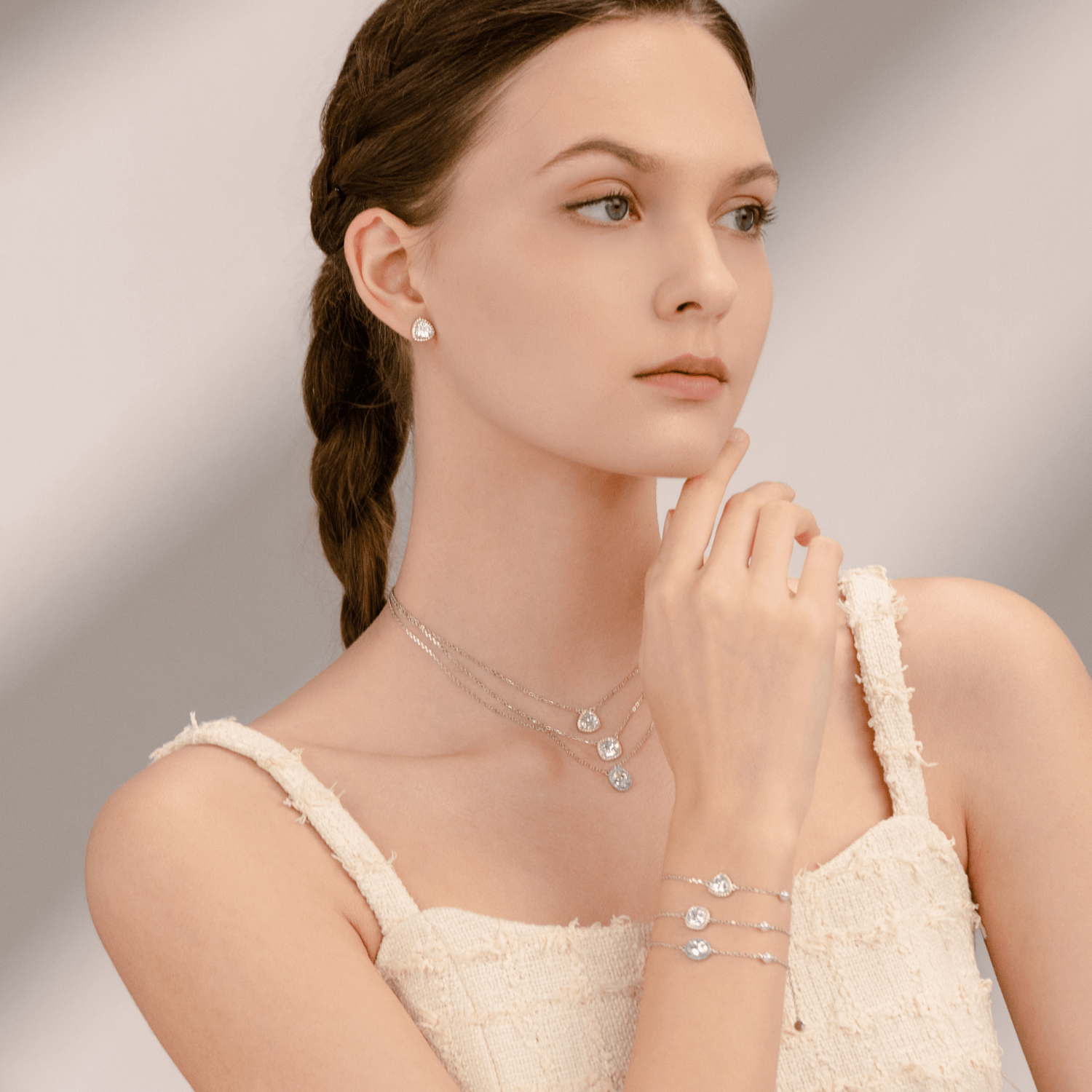 Little Jelly Pave Bracelet