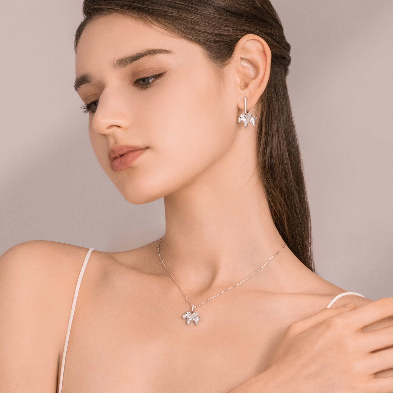 Pony Pendant Necklace