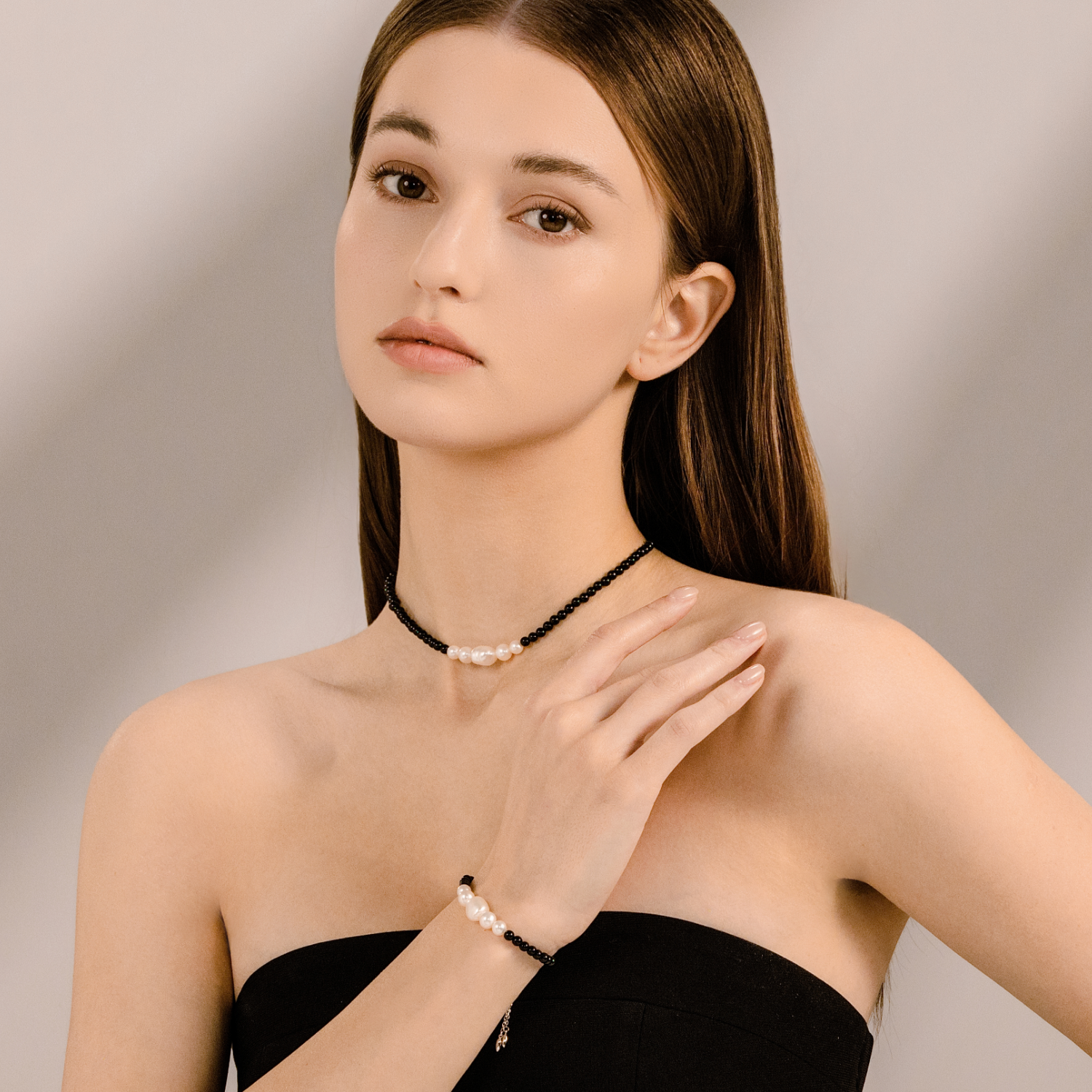 云烟水墨手链（渐变）