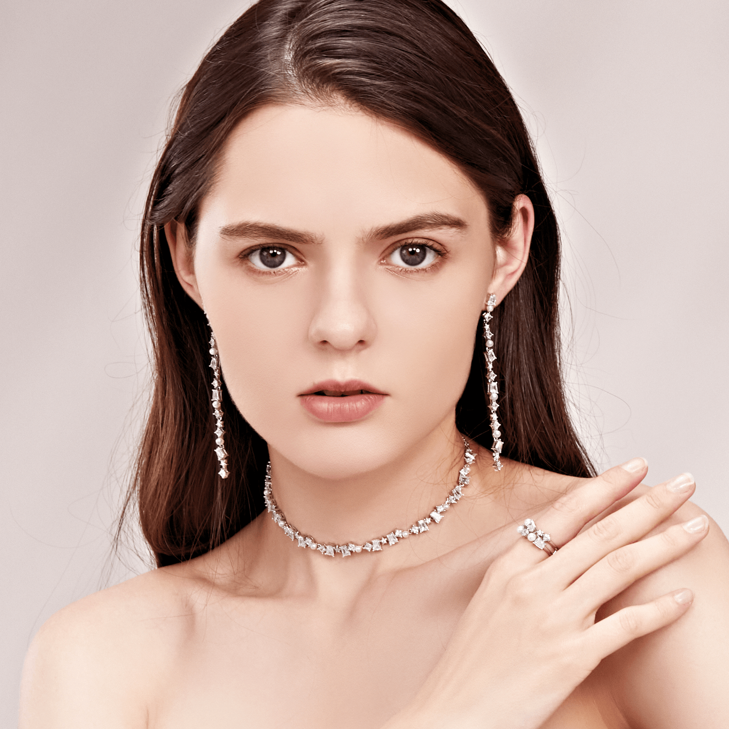 Starry Sky Choker Necklace