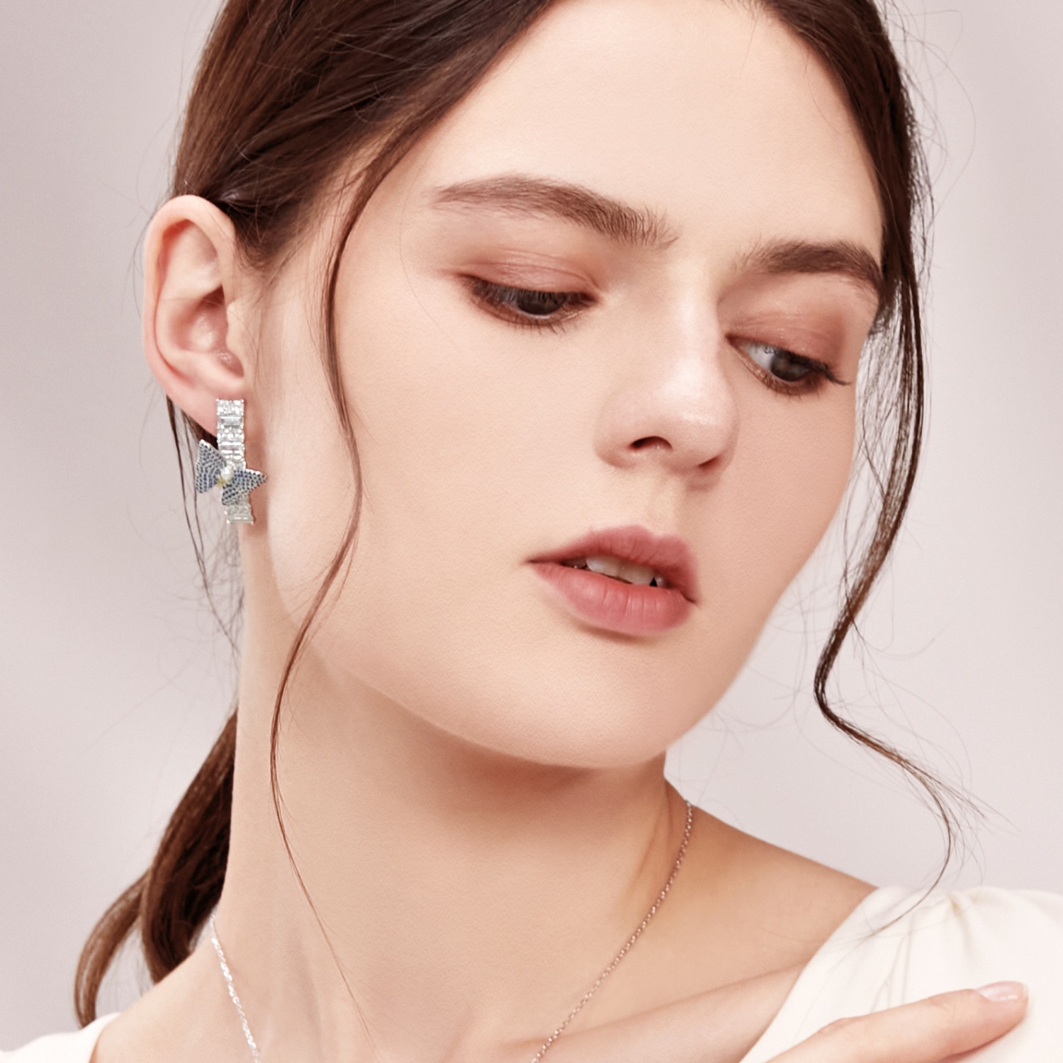Colorful Butterfly Asymmetric Earrings