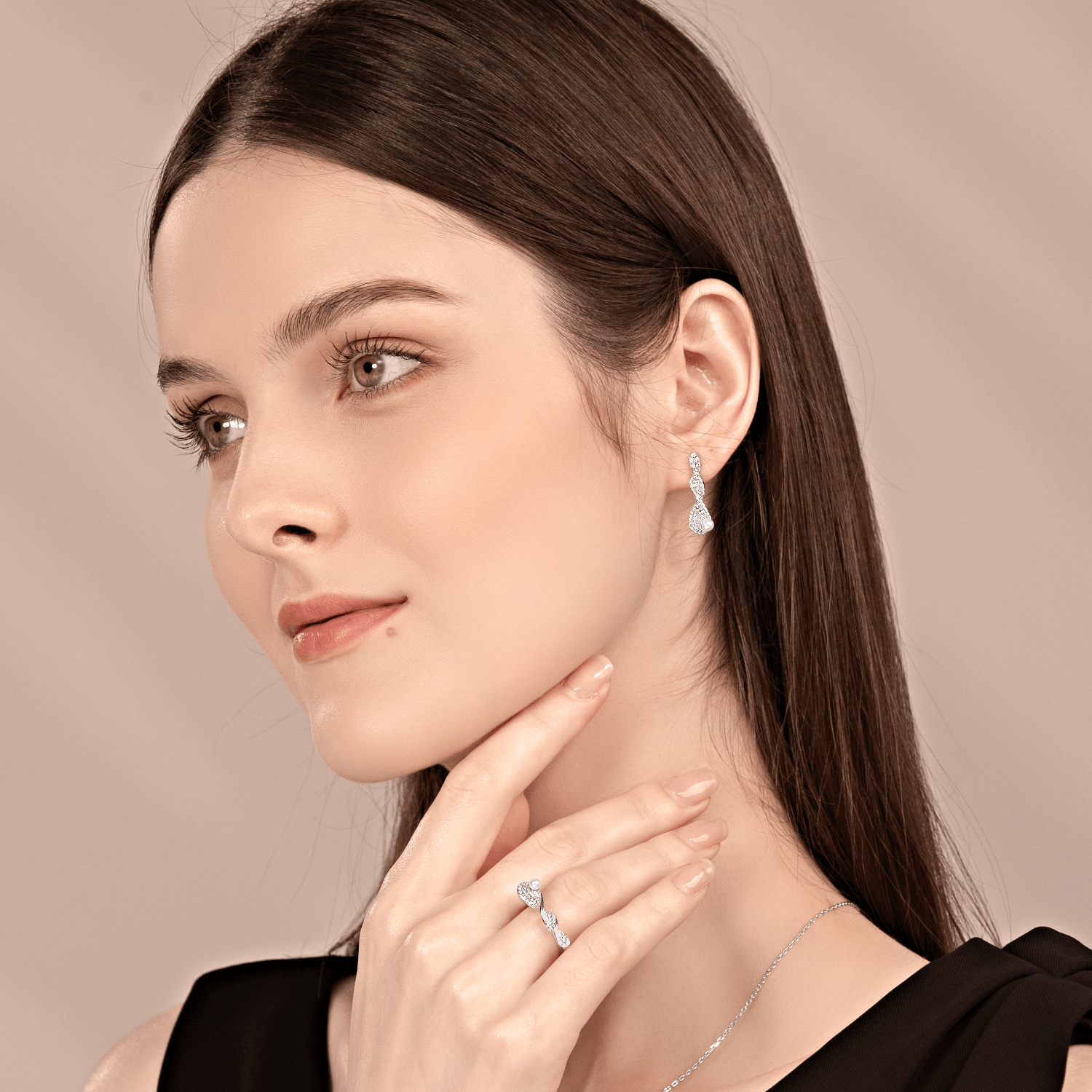 Pasta Stud Earrings