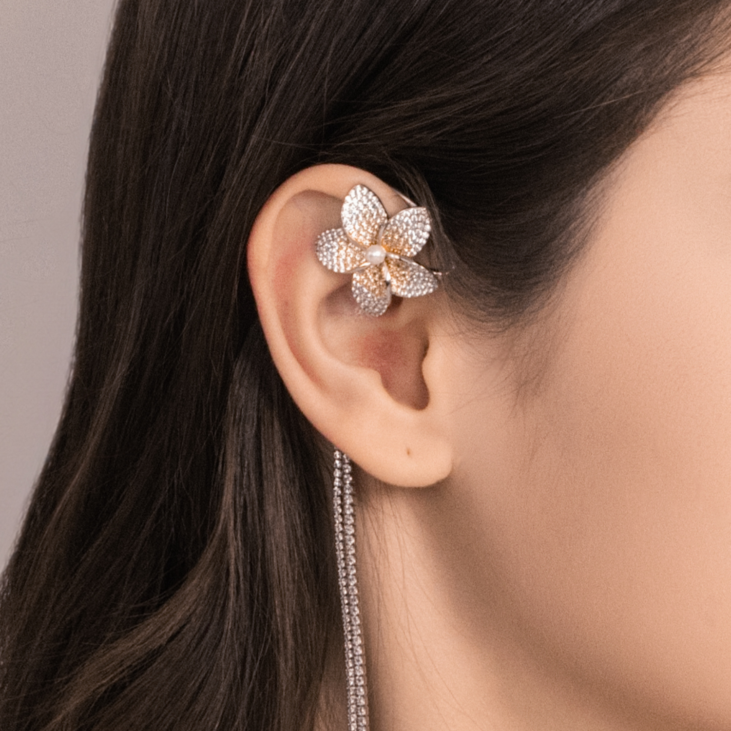 Frangipani Ear Cuff
