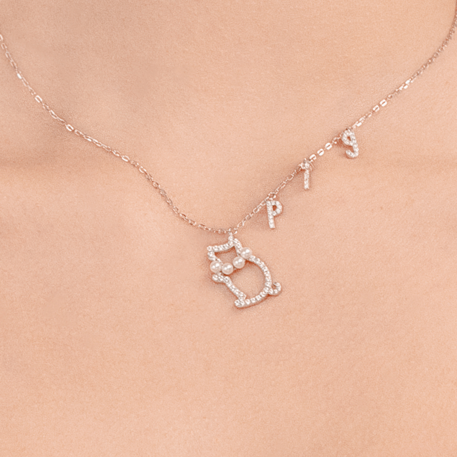 Piggy Pendant Necklace