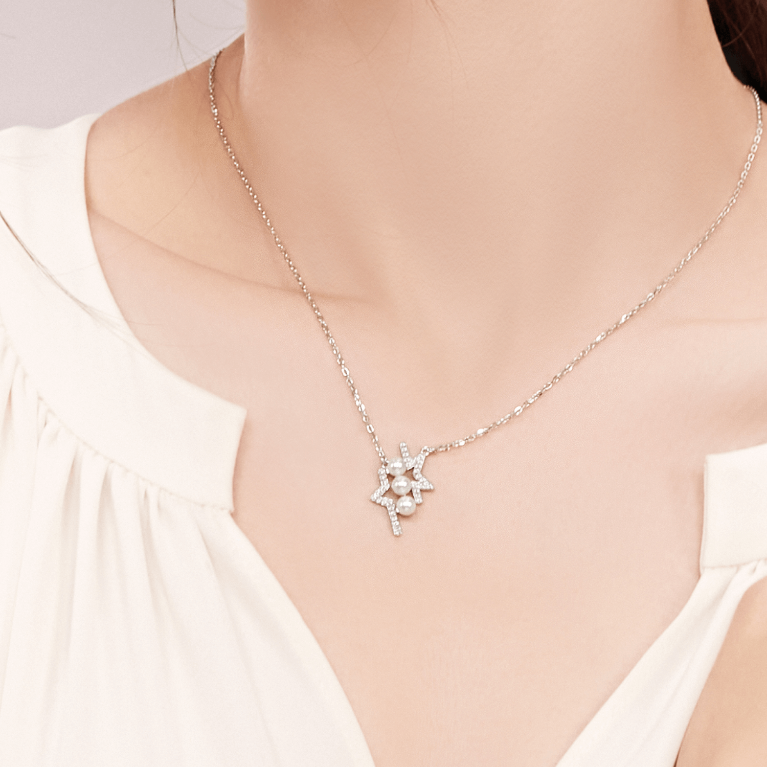 Starry Sky Pendant Necklace