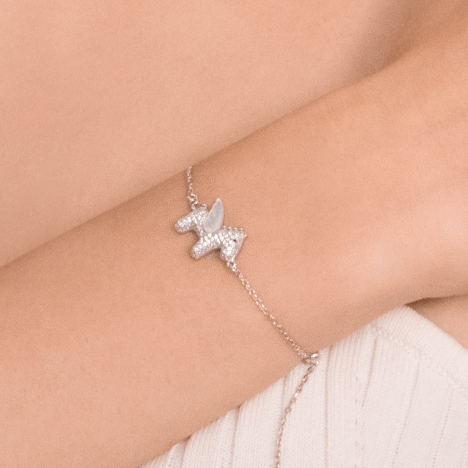 Pony Pave Bracelet