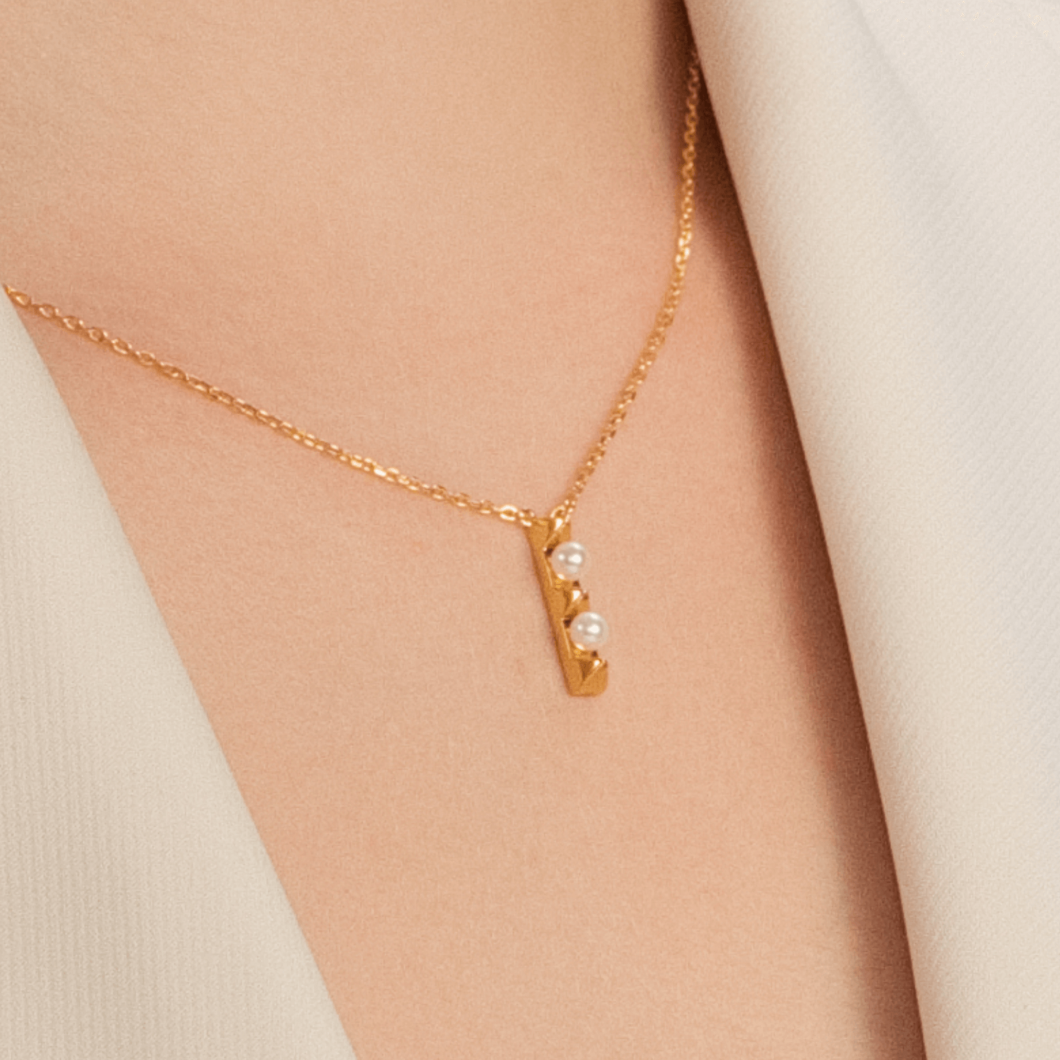 Rivet Pendant Necklace