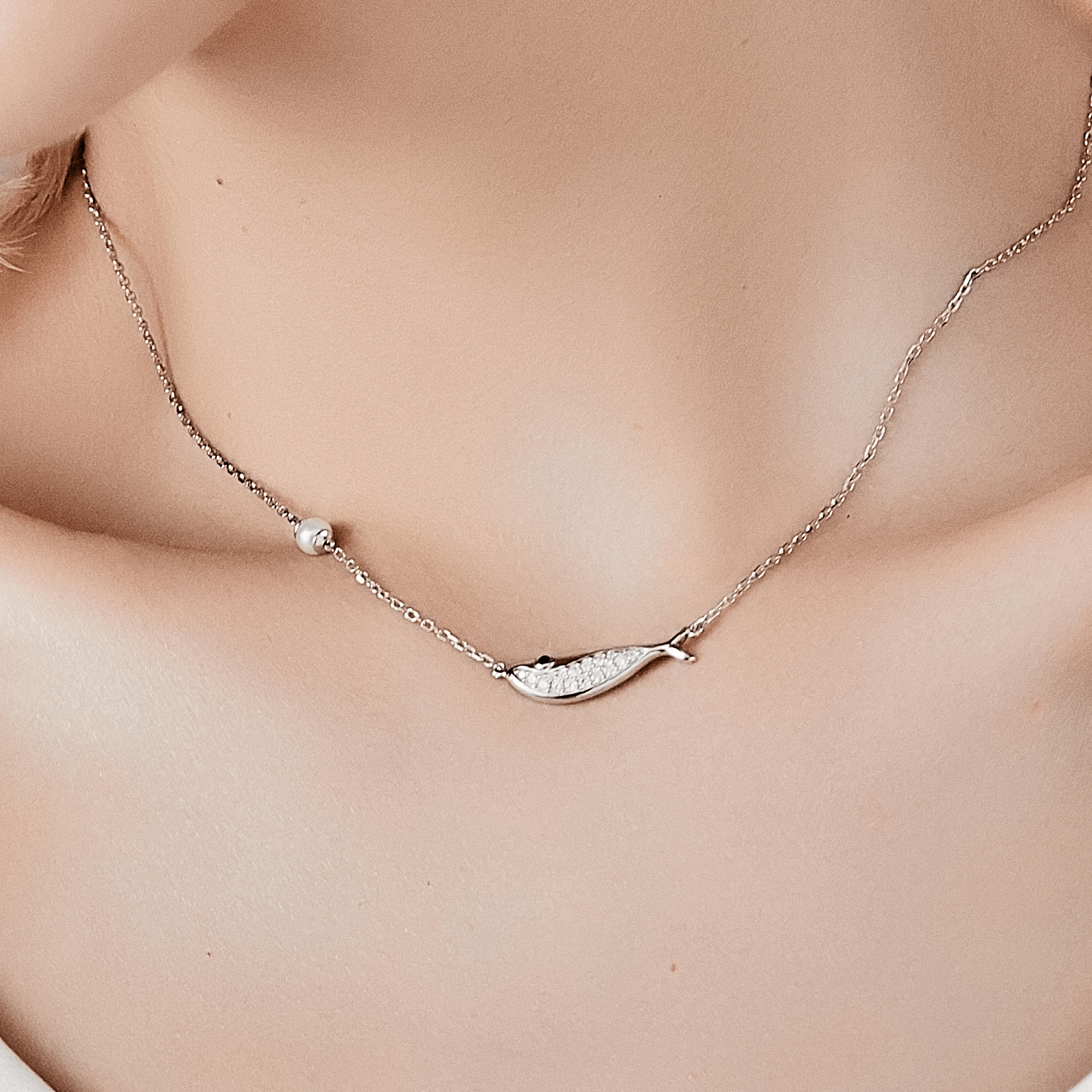 Whale Pendant Necklace