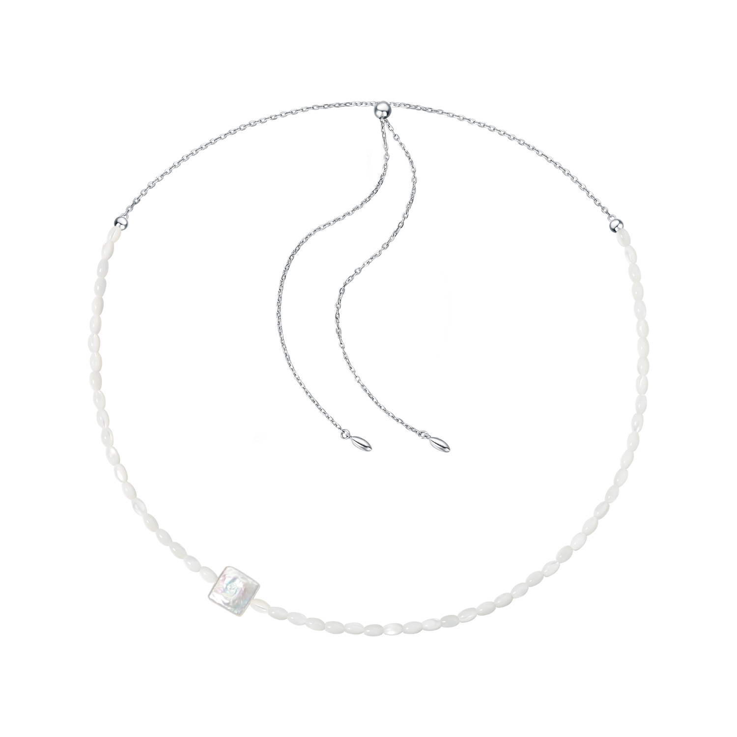 清風白露項鏈（方形）