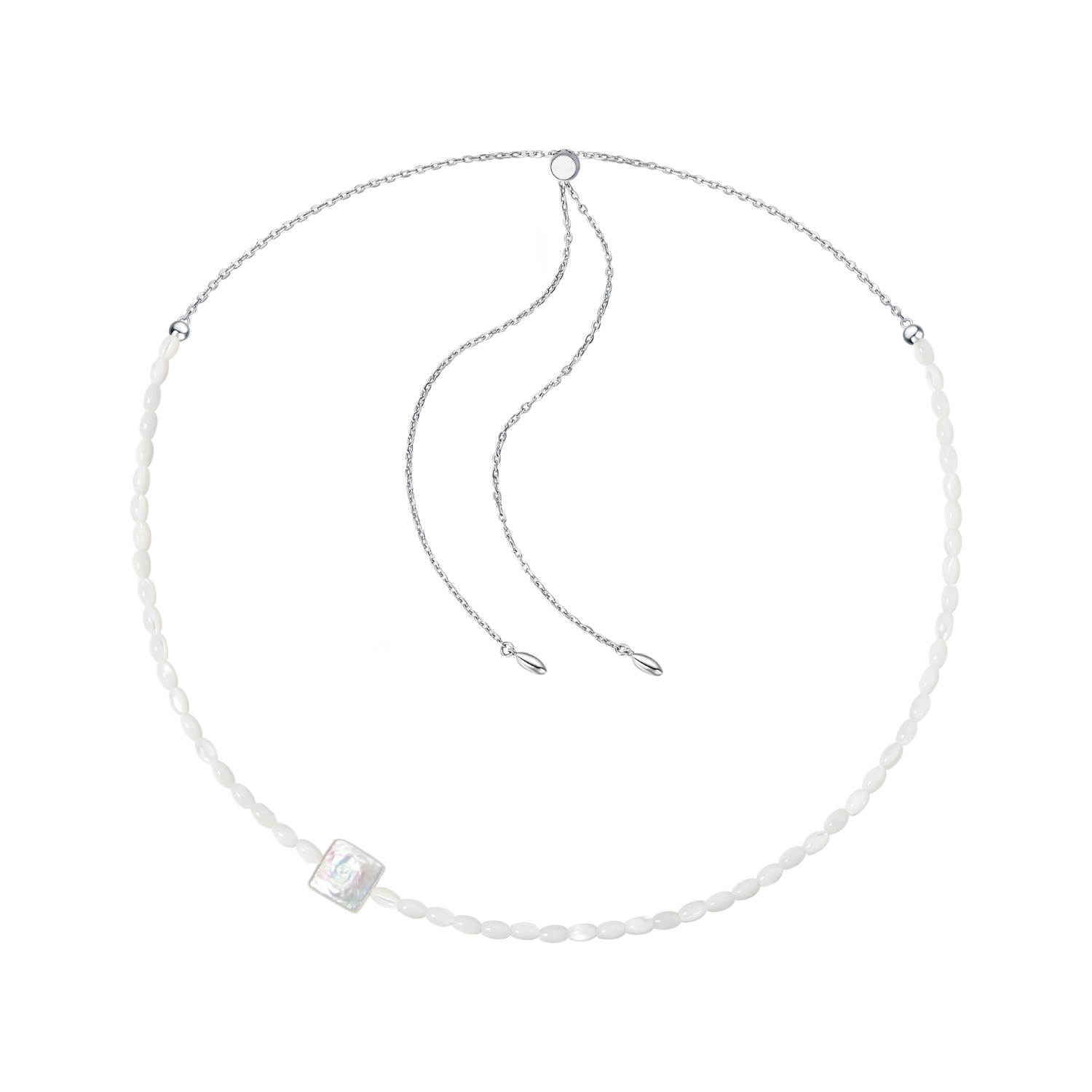 清风白露项链（方形）