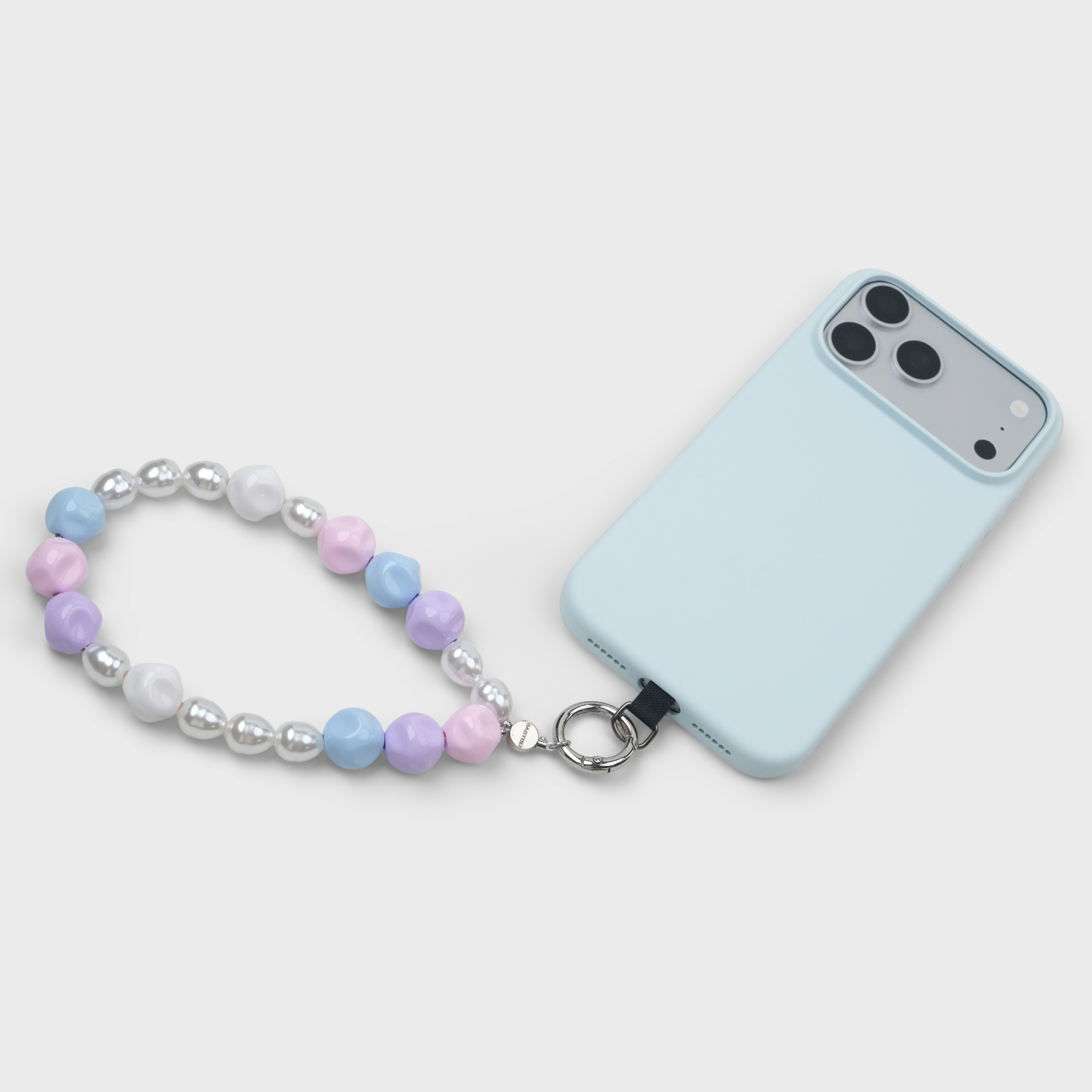 Cloudy Ice Cream Short Beaded Charm